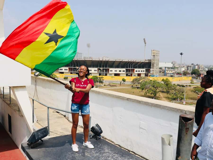 Accra Architectural Tour - Accra International Art Centre: souvenirs with an ending that feels purposeful