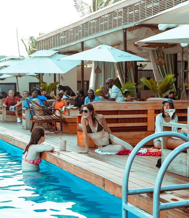 Accra Beachfront Experience: Sun Sand Calm & Lunch - Polo Beach Club time: the real relaxation half of the day