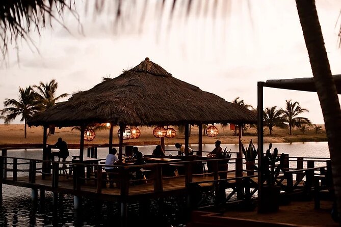 Accra Nightlife with Afrobeat Music and Dance - Labadi Pleasure Beach: Atlantic night air and local dance energy