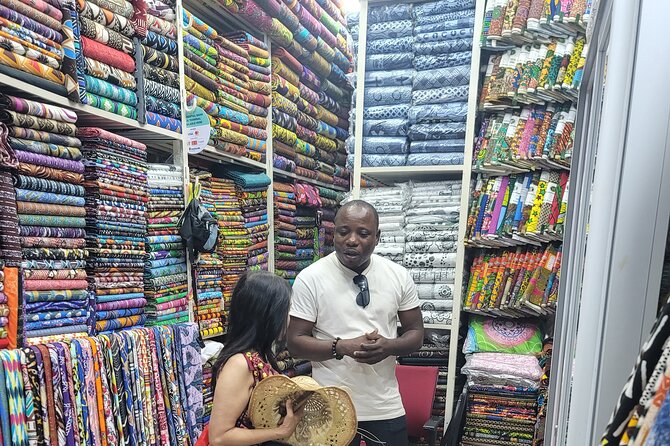 African custom clothing making experience with fabric tour - Key things I’d bet you’ll notice fast