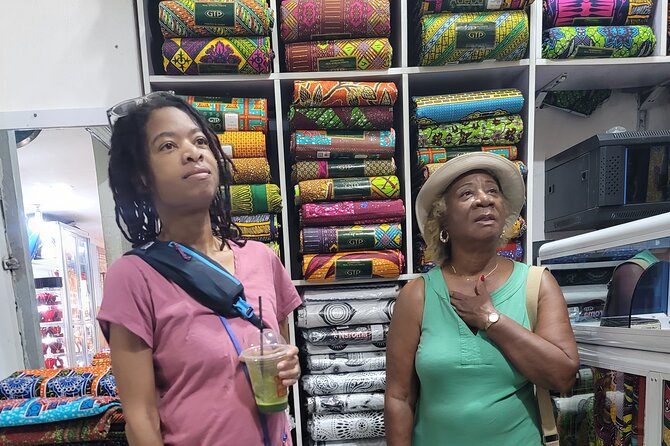 African custom clothing making experience with fabric tour - Makola Fabric Market: Where Your Outfit Story Starts