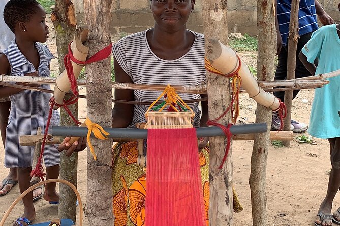 Cultural Village Tour: Traditional Naming Ceremony - Pottery, glass beads, and kente weaving workshops you can actually try