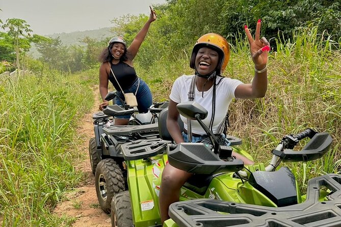 Full Day Tour Waterfalls Quad biking and Aburi Botanical Gardens - Adukrom Quad Biking: Rough Trails, Real Fun, Real Bracing