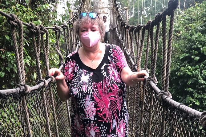 Ghana Private Historic Tour through Castles and Nature - Kakum National Park and the canopy walkway at 50 meters