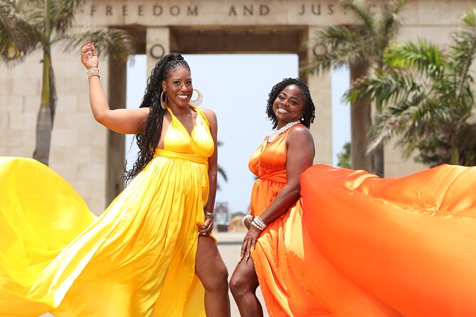 Luxury Flying Dress Photoshoot in Accra - Key highlights you should know