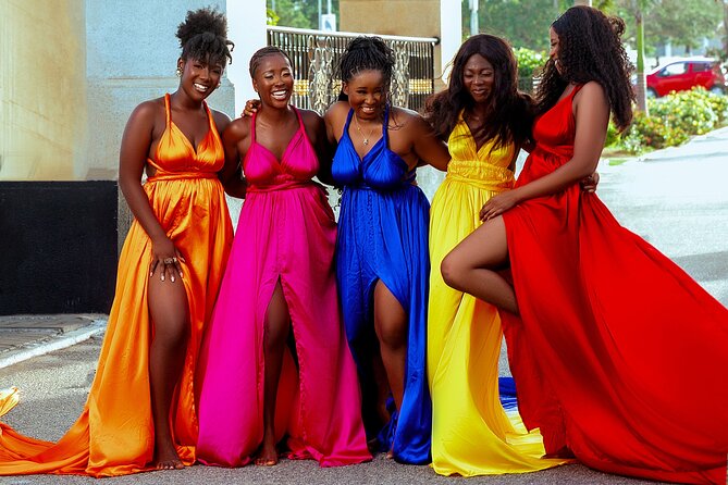 Luxury Flying Dress Photoshoot in Accra - The main pitfall: meetup timing and communication