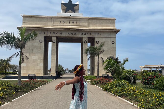 Private City Tour in Accra with Hotel Pickup and Lunch - Stop 1 at Kwame Nkrumah Memorial Park, where Ghana’s story is in the details