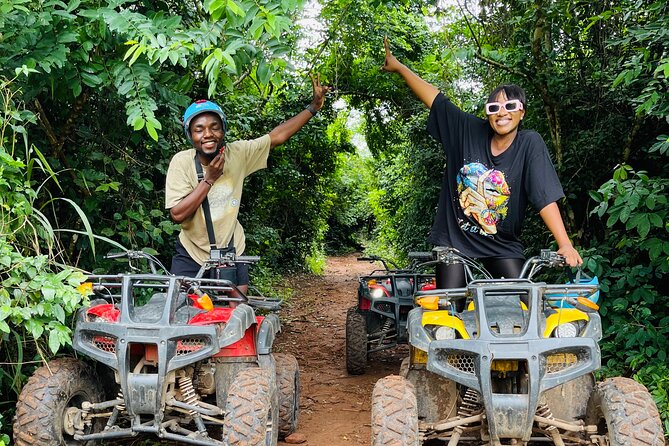 Quad Biking and Waterfalls Adventure - The Palm Wine Stop Along the Road, A Short Cultural Detour