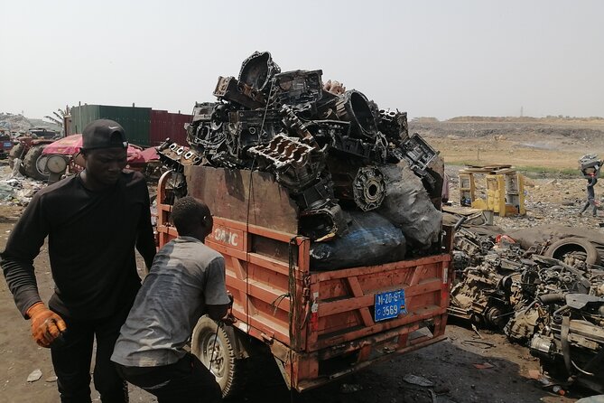 The Agbogbloshie (Accra E-waste and Recycling experience) Private Tour - Dumping and storage, plus the market side of recovery