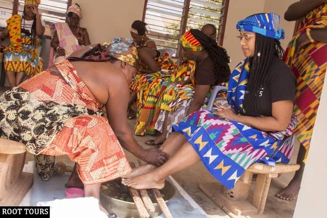 Traditional Naming Ceremony For African Americans In Kumasi - Adanwomase Kente Weaving Village and Cocoa Farm Tour: More Than Shopping