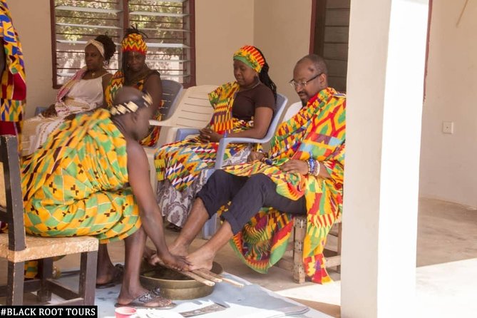 Traditional Naming Ceremony For African Americans In Kumasi - What You Receive: Your Name, Kente Script, and Certificate