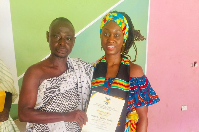 Traditional naming ceremony For African Diasporas in Kumasi - Kente Weaving Workshop: Pattern, Skill, and Cultural Craft