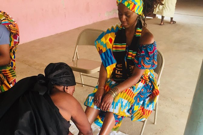 Traditional naming ceremony For African Diasporas in Kumasi - Lunch, Water, and Staying Comfortable During a Full 7 Hours
