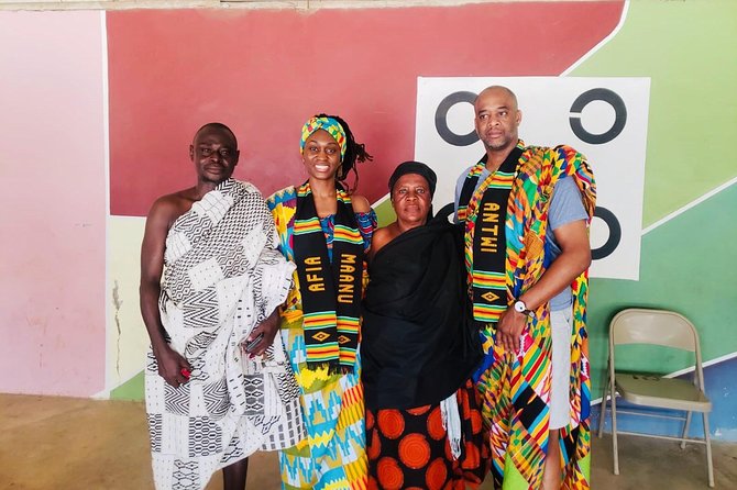 Traditional naming ceremony For African Diasporas in Kumasi - Meeting Bilson Tours Gh and Getting Settled for a 9:30am Start